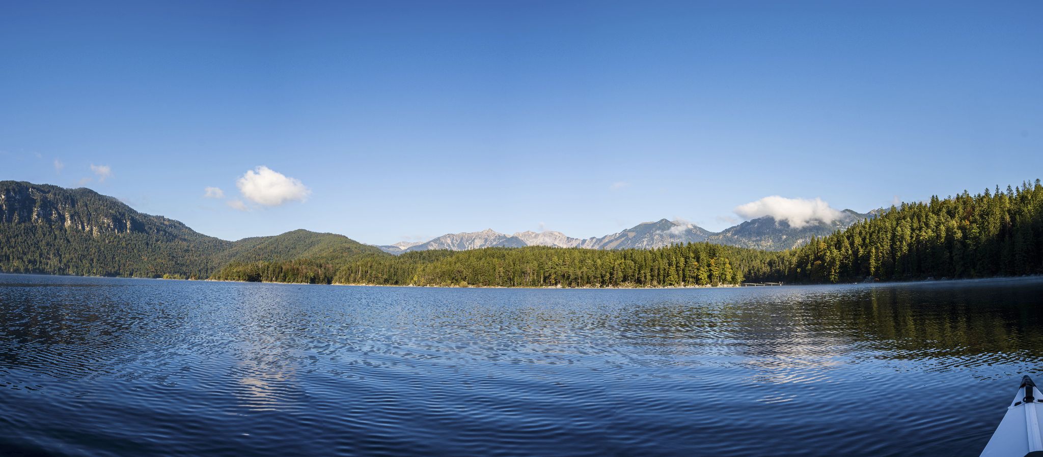 Kajaktour Eibsee 09.10.2021